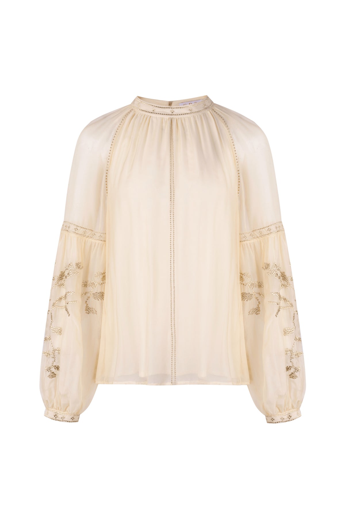 OLIVIANE EMBROIDERED BLOUSE