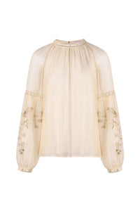 OLIVIANE EMBROIDERED BLOUSE