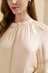 OLIVIANE EMBROIDERED BLOUSE
