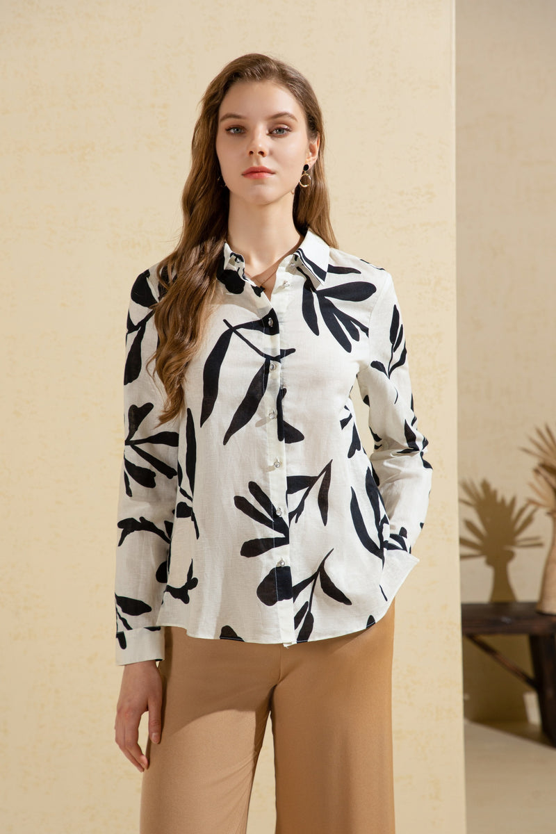 LILLY PRINTED BLOUSE