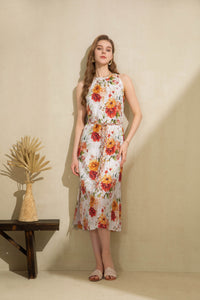 AELIS LINEN LONG DRESS