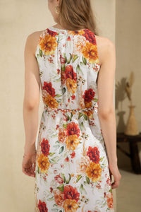 AELIS LINEN LONG DRESS