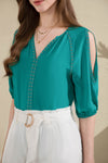 TAHARI SILK BLOUSE