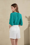 TAHARI SILK BLOUSE