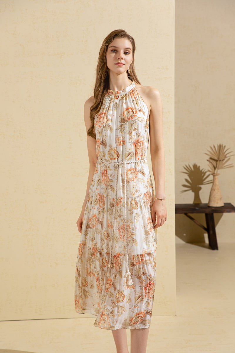 EVELYN SILK DRESS