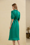 FELICE LINEN LONG DRESS