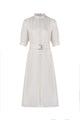 FELICE LINEN LONG DRESS