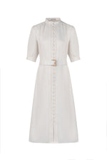 FELICE LINEN LONG DRESS