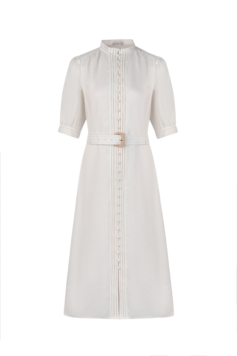 FELICE LINEN LONG DRESS