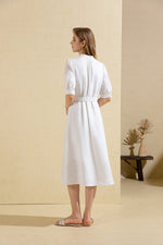 FELICE LINEN LONG DRESS