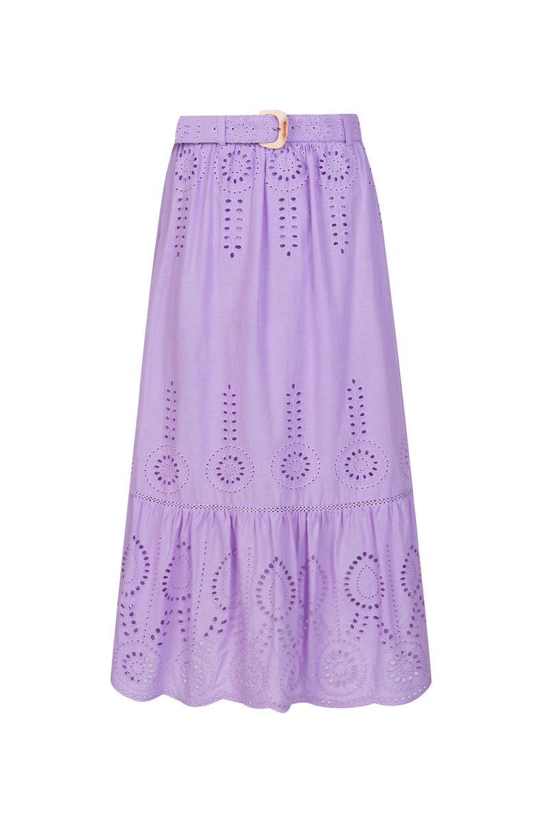 ZITA EMBROIDERED SKIRT