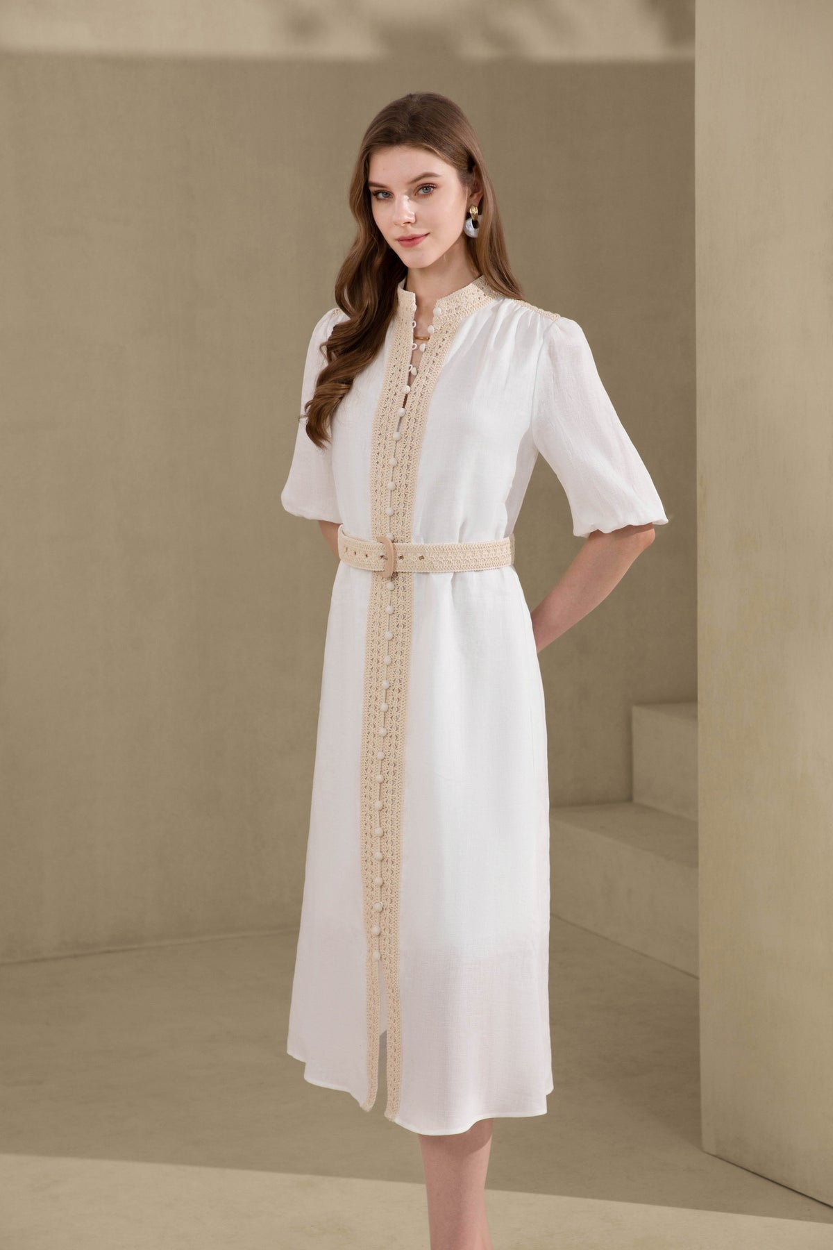 GISELLE LINEN DRESS