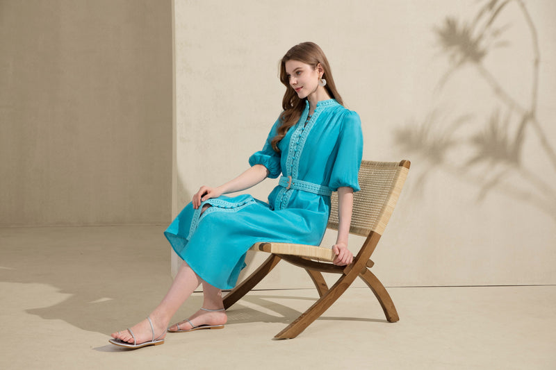 GISELLE LINEN DRESS