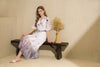 AERIN PRINTED LONG DRESS