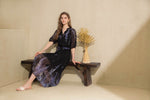 AERIN PRINTED LONG DRESS