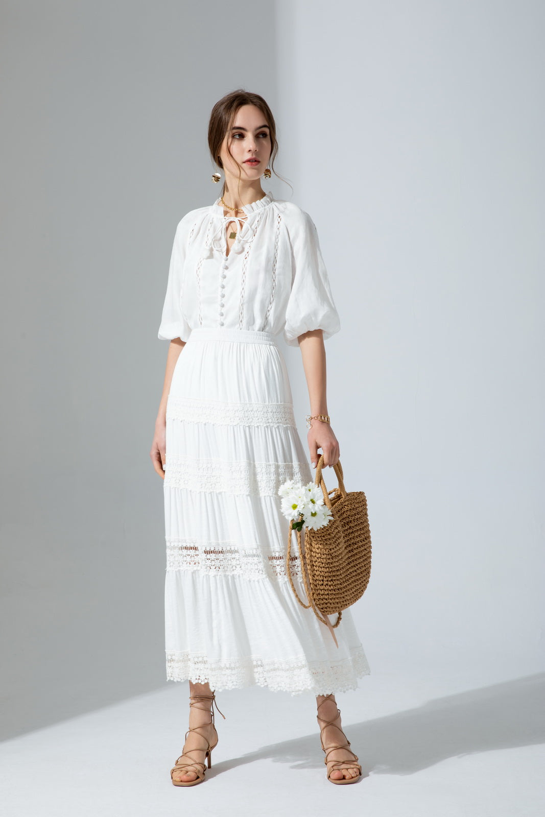 ASHLEY EMBROIDERY SKIRT