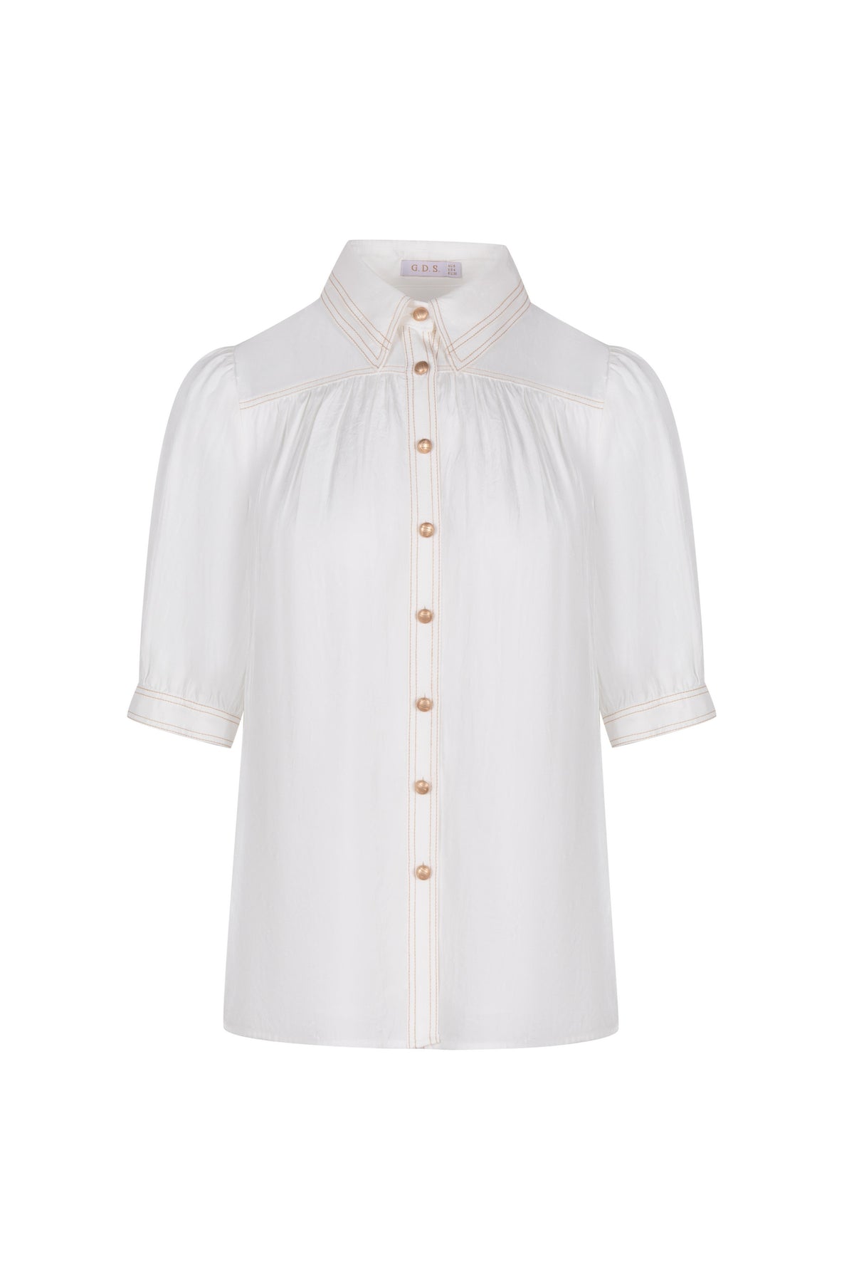 CELINE SHORT SLEEVES BLOUSE