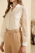 IRINA COTTON BLOUSE