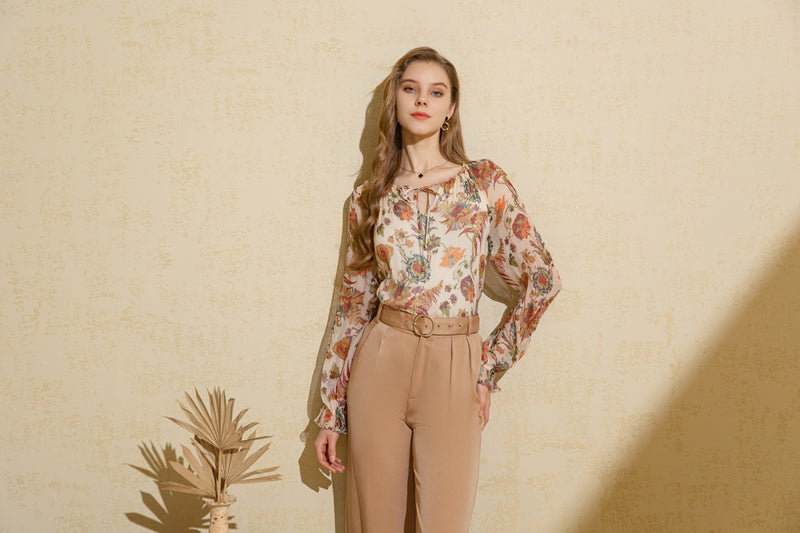 HELENA SILK BLOUSE