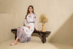 AERIN LONG SLEEVES LONG DRESS