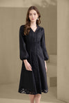 WILLOW LONG SLEEVES LONG DRESS