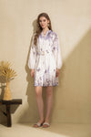 AERIN LONG SLEEVES SHORT DRESS