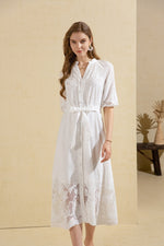 THEA EMBROIDERED DRESS