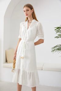 COLETTE LINEN DRESS