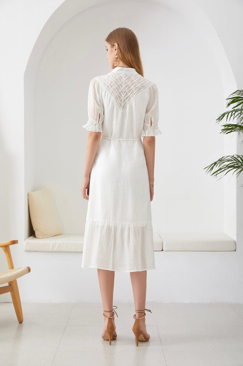 COLETTE LINEN DRESS