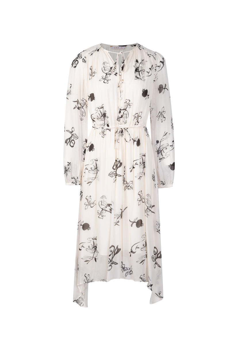 LUCILE PRINTED DRESS