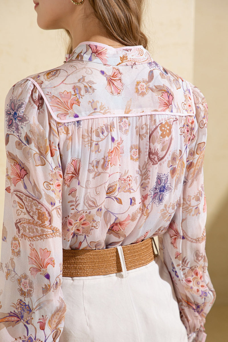 ALEXANDRA PRINTED BLOUSE