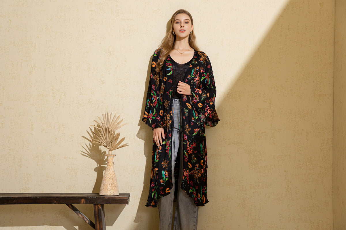 CHERITH PRINTED CARDIGAN