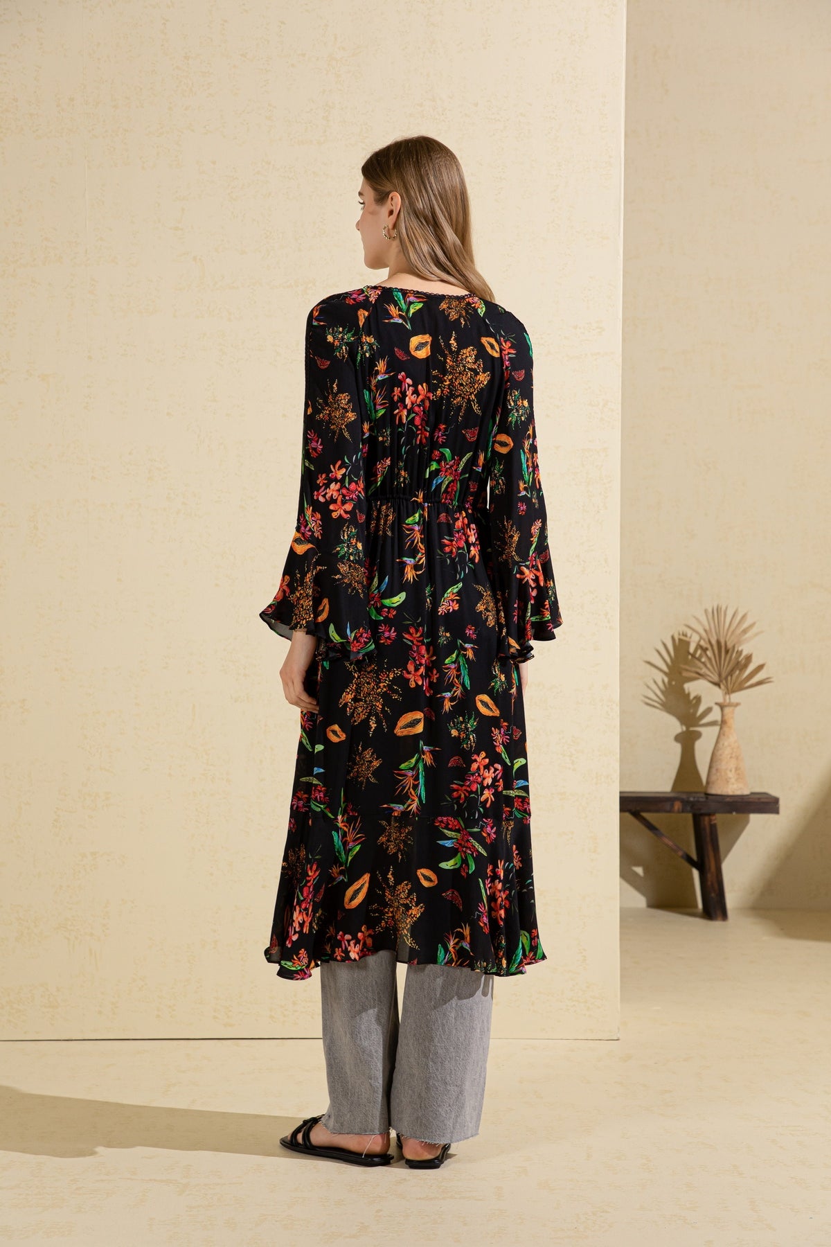 CHERITH PRINTED CARDIGAN