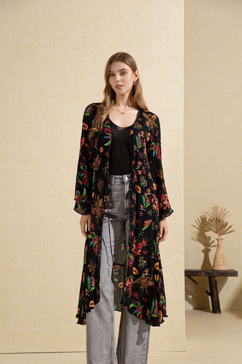 CHERITH PRINTED CARDIGAN