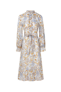 LILOU LINEN LONG DRESS