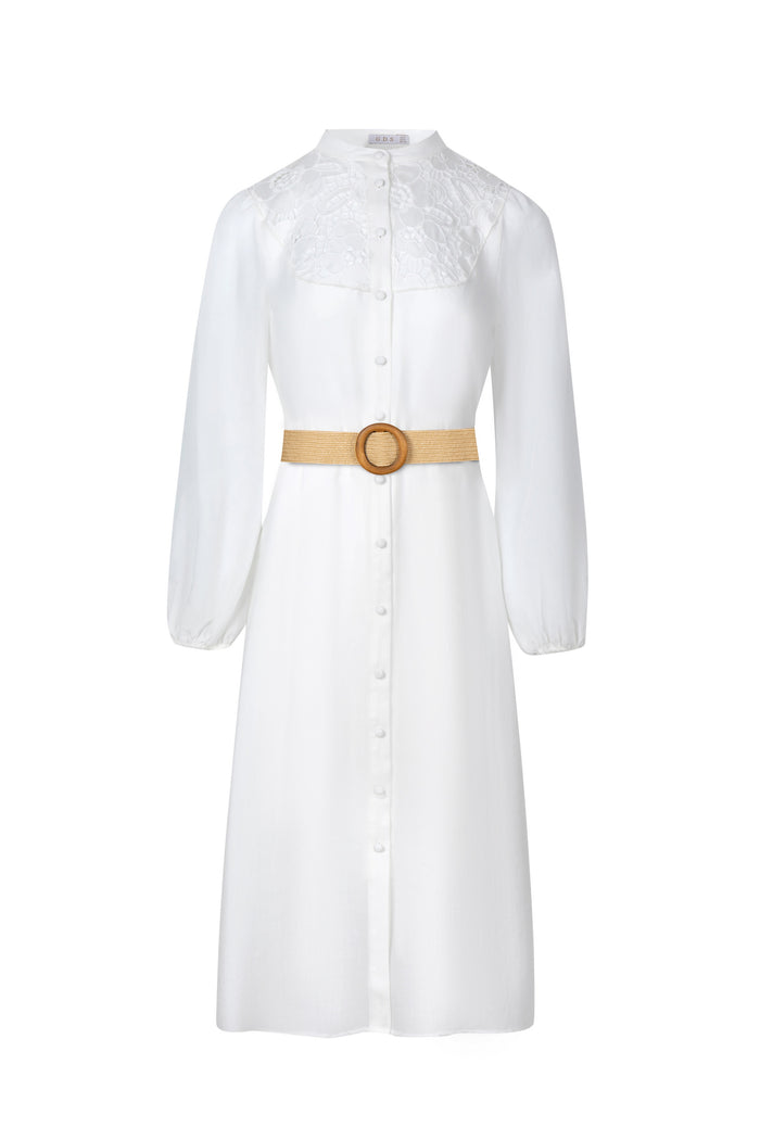 LEONIE LINEN DRESS