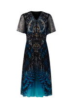 RABANNE PRINTED DRESS