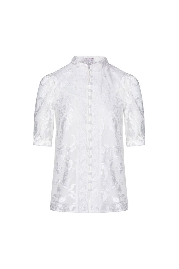 YVETTE SHORT SLEEVES BLOUSE
