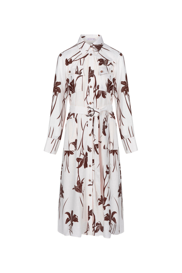 FLEUR LONG SLEEVES DRESS