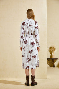 FLEUR LONG SLEEVES DRESS