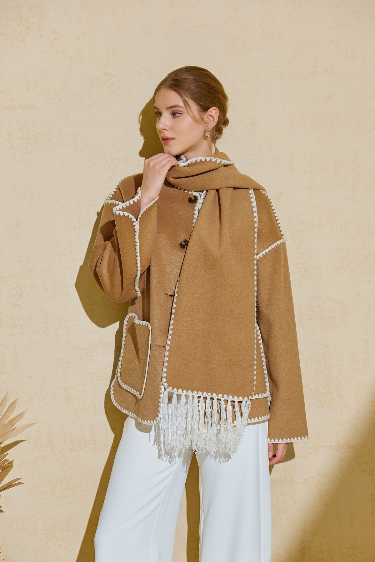 LUISA WOOL COAT