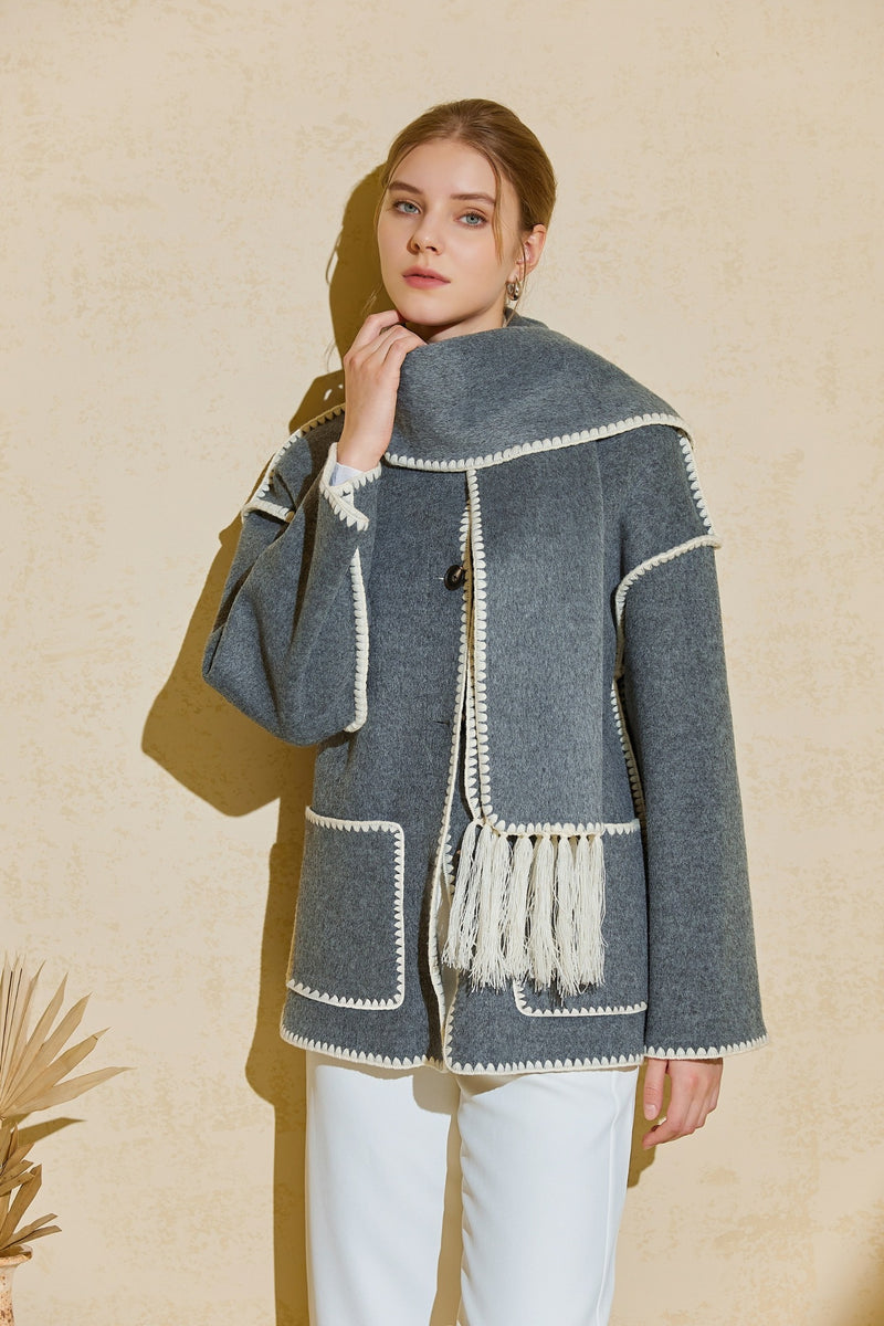 LUISA WOOL COAT