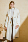 LAUREN WOOL LONG COAT