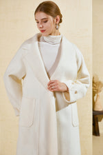 LAUREN WOOL LONG COAT