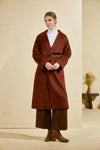 LAUREN WOOL LONG COAT