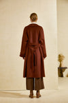 LAUREN WOOL LONG COAT