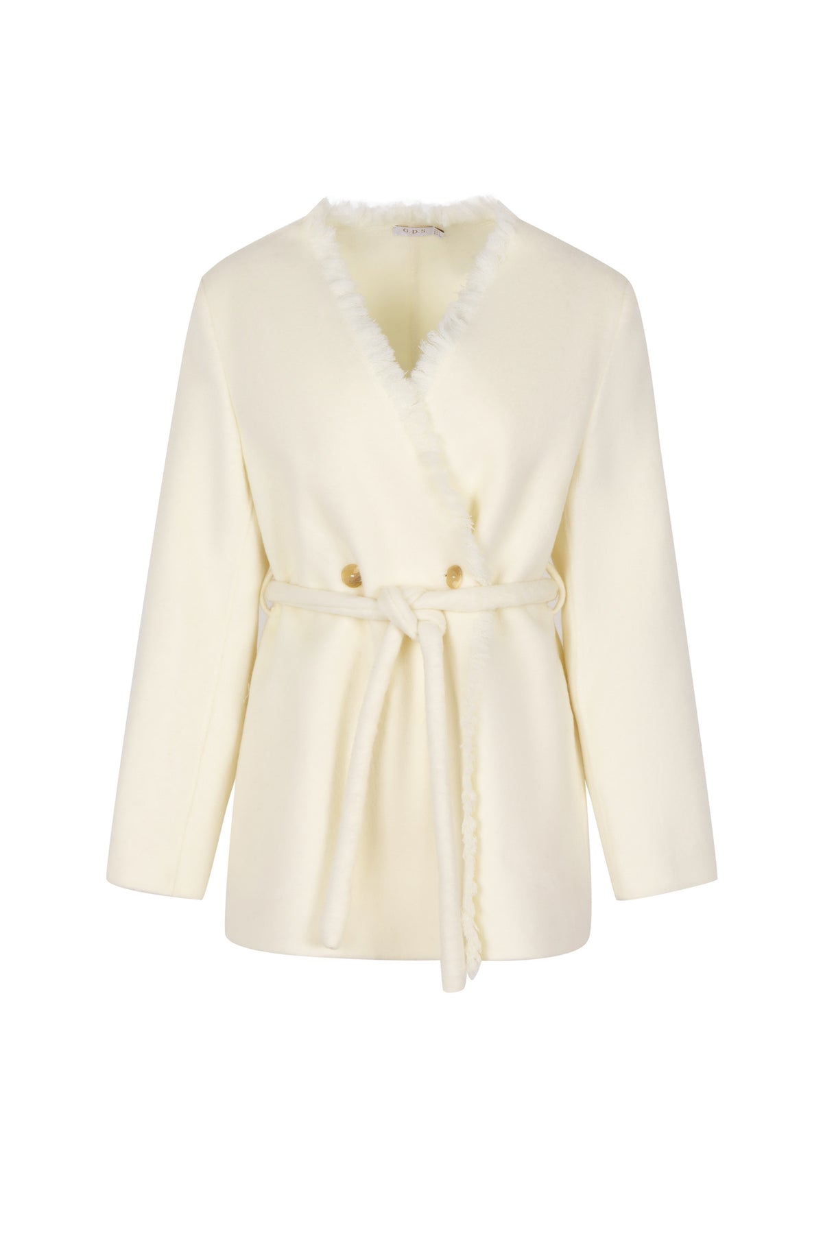 LAUREN WOOL BELTED COAT