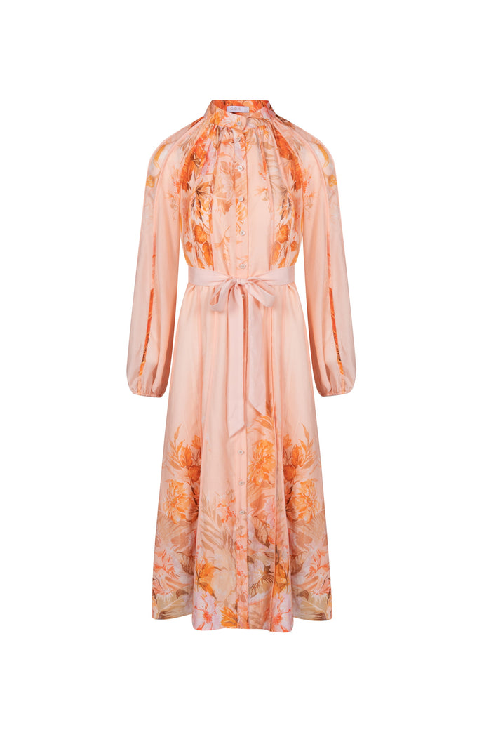 INES TENCEL LONG DRESS