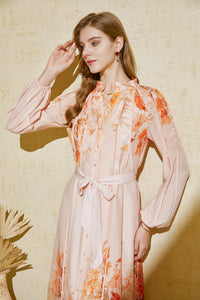 INES TENCEL LONG DRESS