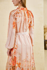INES TENCEL LONG DRESS